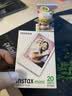 INSTAX富士instax立拍立得 mini相纸 白边双包20张+香蕴花影边框贴 实拍图