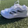 adidas DURAMO RC超轻透湿排汗缓震网面透气体测跑鞋男女阿迪达斯 白色/黑色   37 实拍图