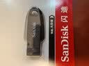 Sandisk闪迪64GB USB3.2 U盘 CZ550黑色 读速100MB/s 安全加密 数据恢复 学习办公电脑车载 高速大容量优盘 实拍图