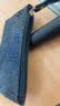 儿童零钱包男女士钱包钱夹手拿包女学生复古多功能竖款卡包手机包 黑色 实拍图