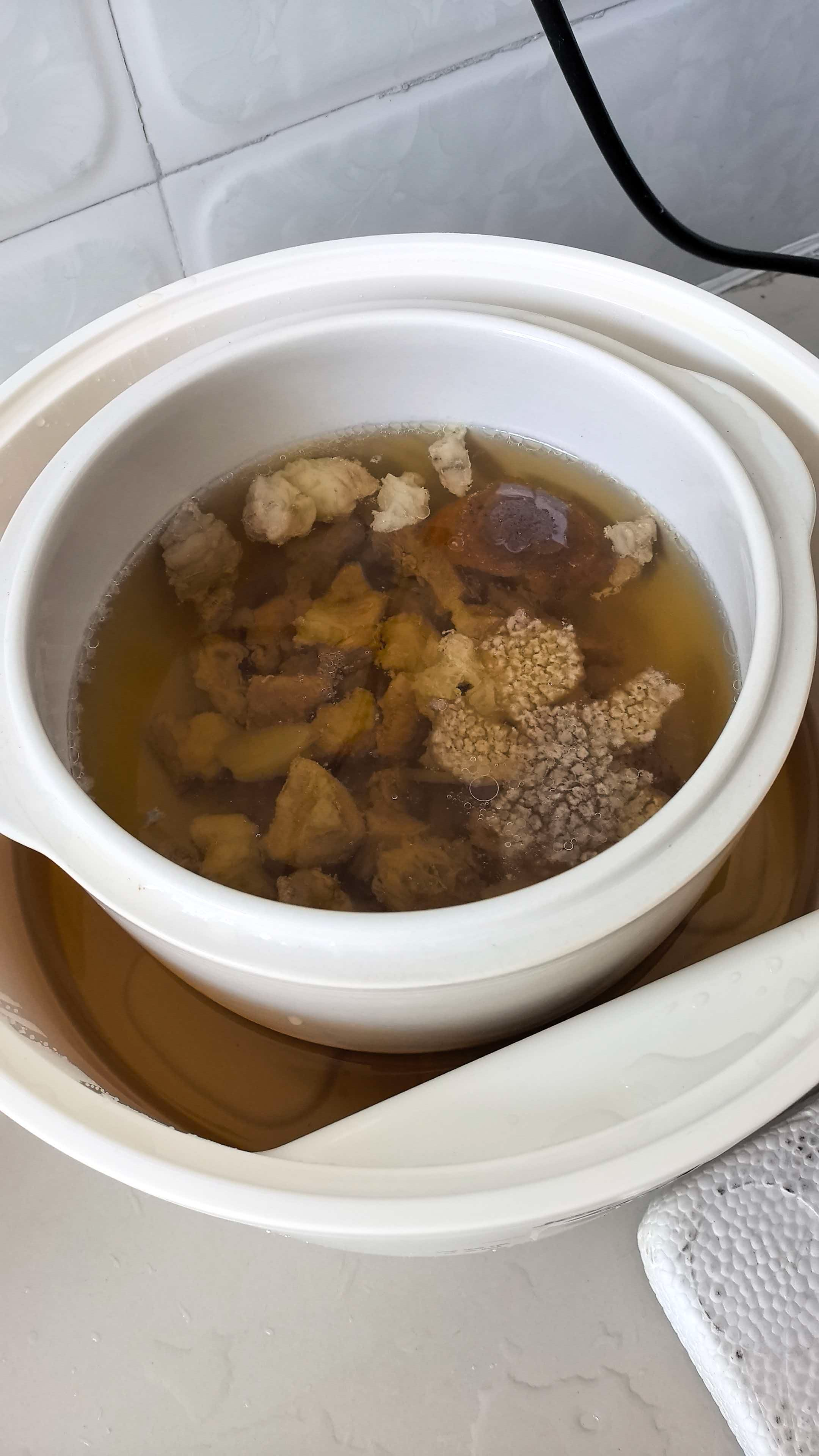 九阳（Joyoung）电炖锅炖盅 快炖隔水炖锅多功能锅婴儿宝宝辅食锅bb煲汤锅 燕窝炖盅 炖汤锅蒸锅 一锅三胆 GD187 实拍图