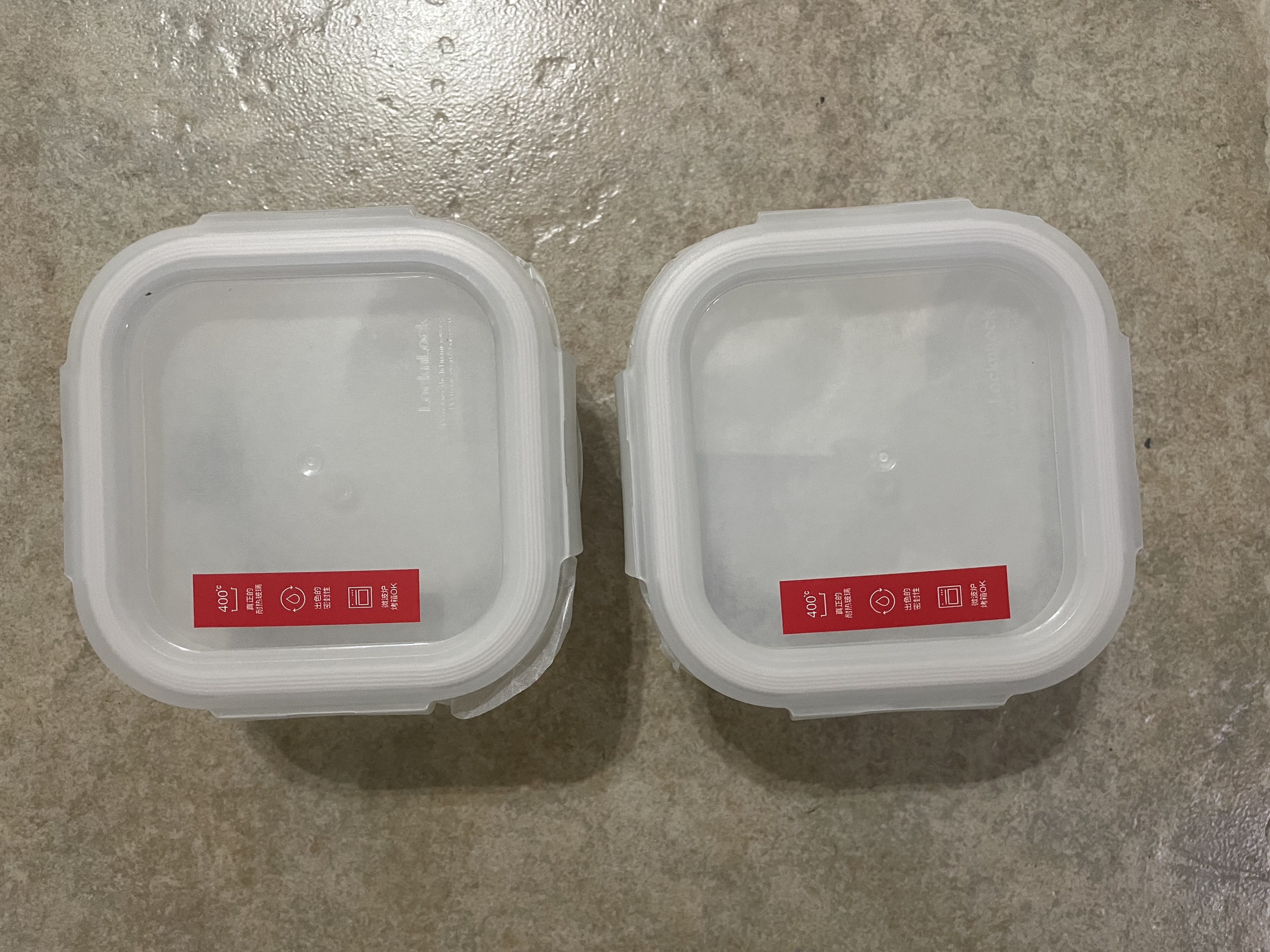 乐扣乐扣 耐热玻璃保鲜盒密封辅食盒宝宝蒸蛋碗储存盒冷冻盒子可蒸煮300ml 实拍图