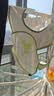 babycare宝宝吃饭罩衣儿童围兜婴儿反穿衣防脏辅食围裙 青提乐章 80码  实拍图