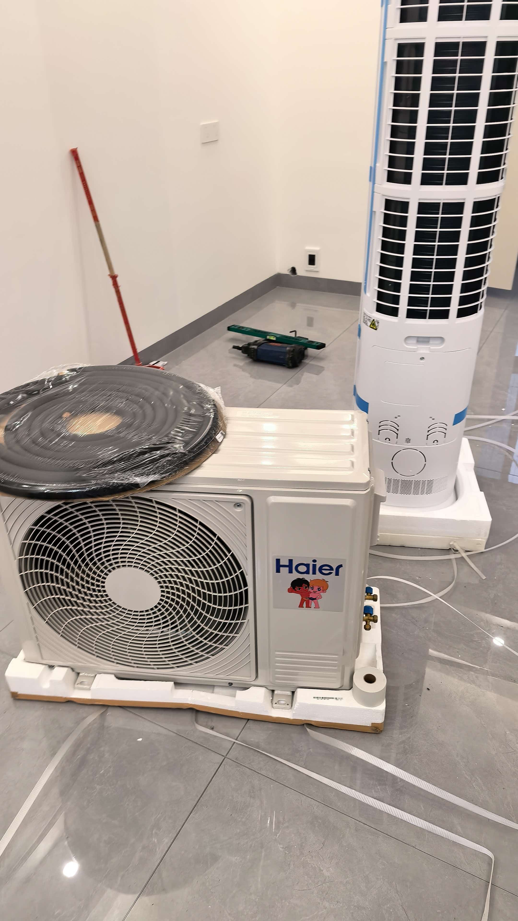 海尔空调 净省电26款 大3匹柜机客厅立式 新一级能效 外机双排纯铜管 以旧换新国家补贴KFR-72LW/E1-1 实拍图