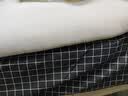 曼克顿（MANKEDUN）乳胶床垫加厚记忆棉榻榻米抗压单双人家用宿舍床褥子床垫子 R白蓝（厚度约5cm） 150cm*200cm【大牌平替 无溢价】 实拍图