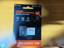 Sandisk闪迪256GB TF(MicroSD)内存卡4K极速金卡A2 V30 U3兼容大疆Pocket3/4P/Action 6运动相机/无人机存储卡 实拍图