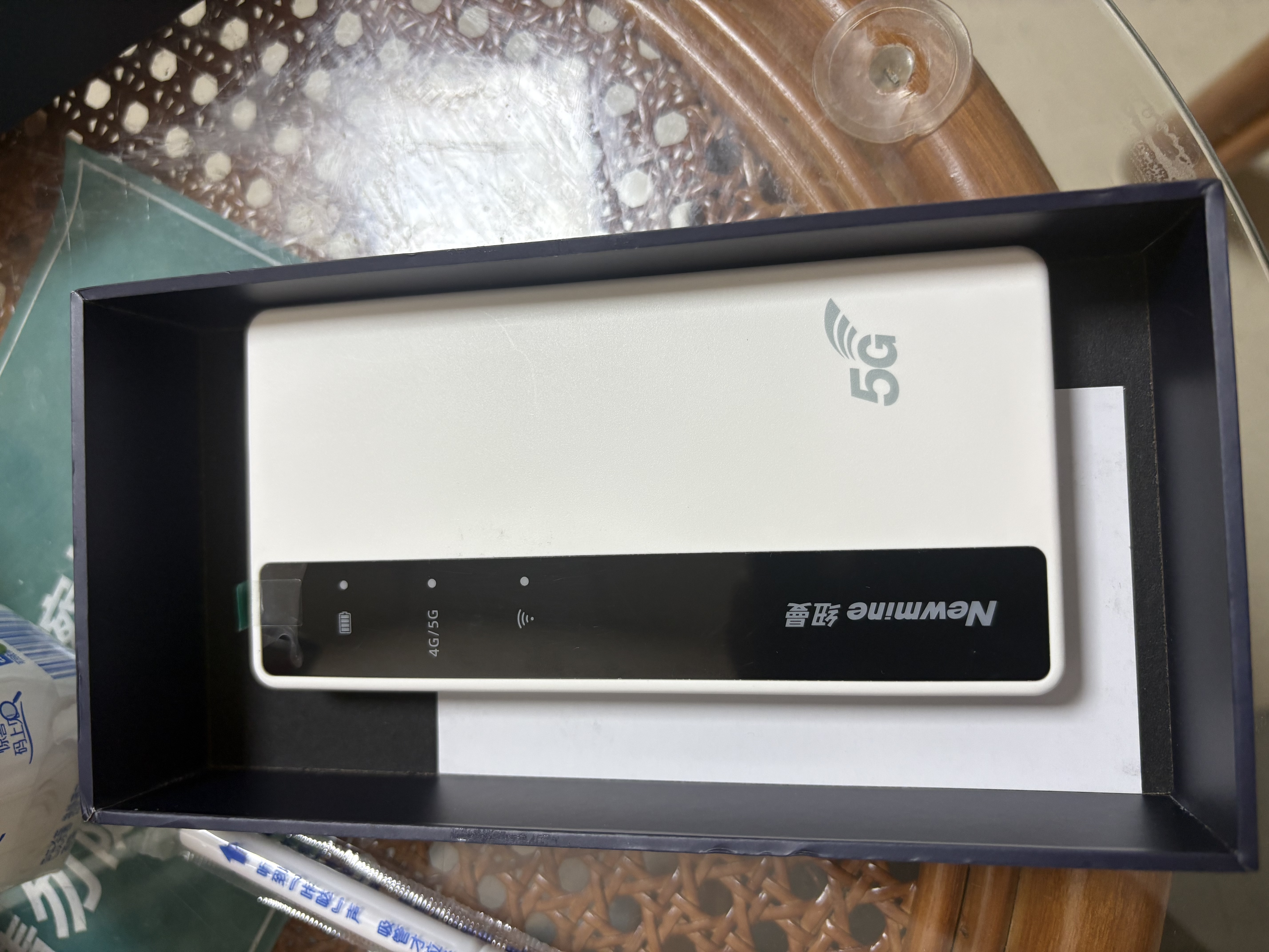 纽曼5g随身wifi移动wifi6免插卡多网通无线上网卡便携式车载无限路由器全国通用流量2026款全程不限速 实拍图