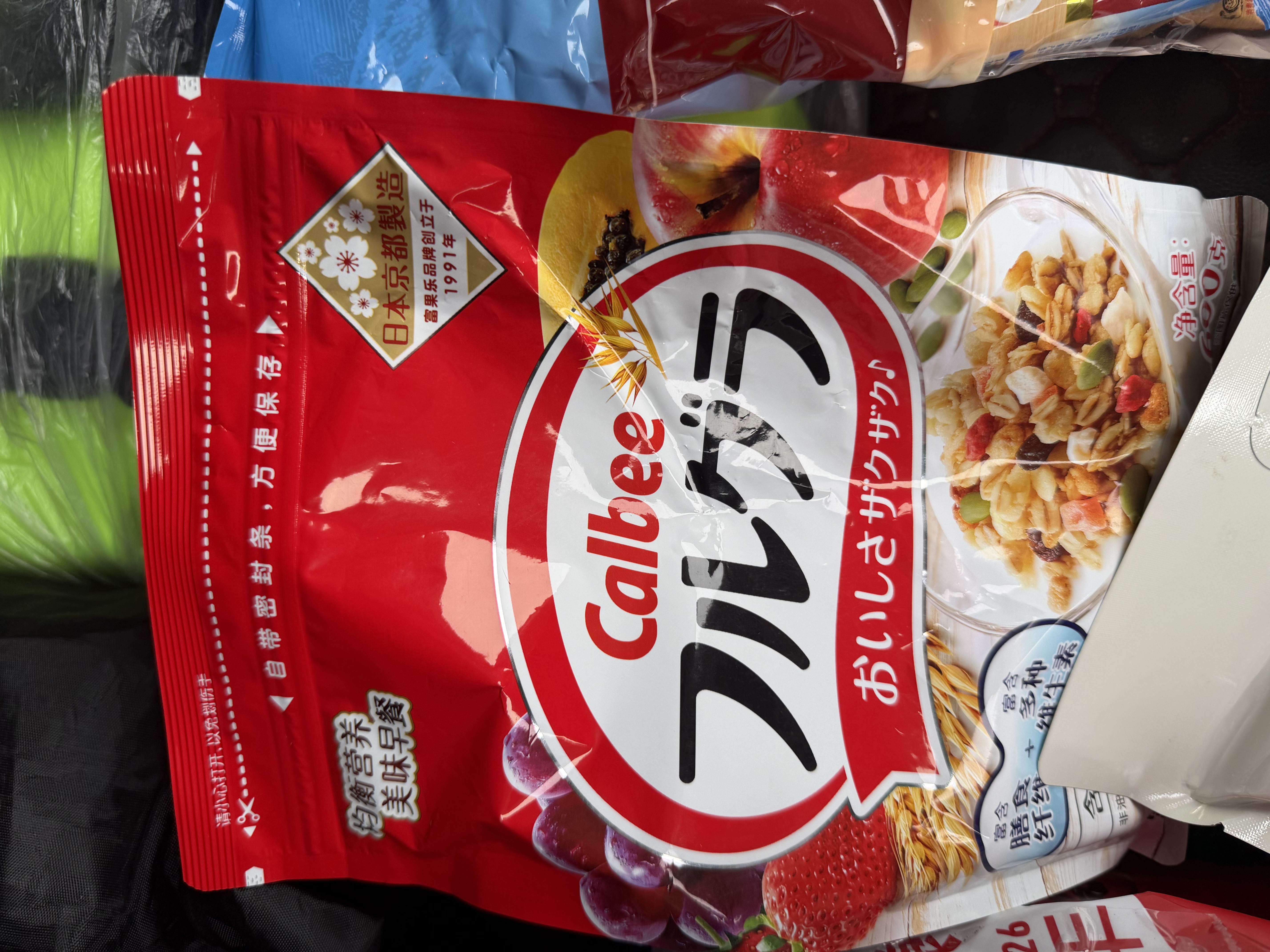 卡乐比（Calbee）原味水果麦片600g 进口非油炸 营养代餐早餐零食 实拍图