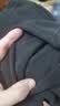 迪卡侬（DECATHLON）抓绒裤户外秋冬男女保暖裤内胆绒裤运动加绒秋裤直筒裤裤子 男款-黑色（新老款随机发货） XL 实拍图