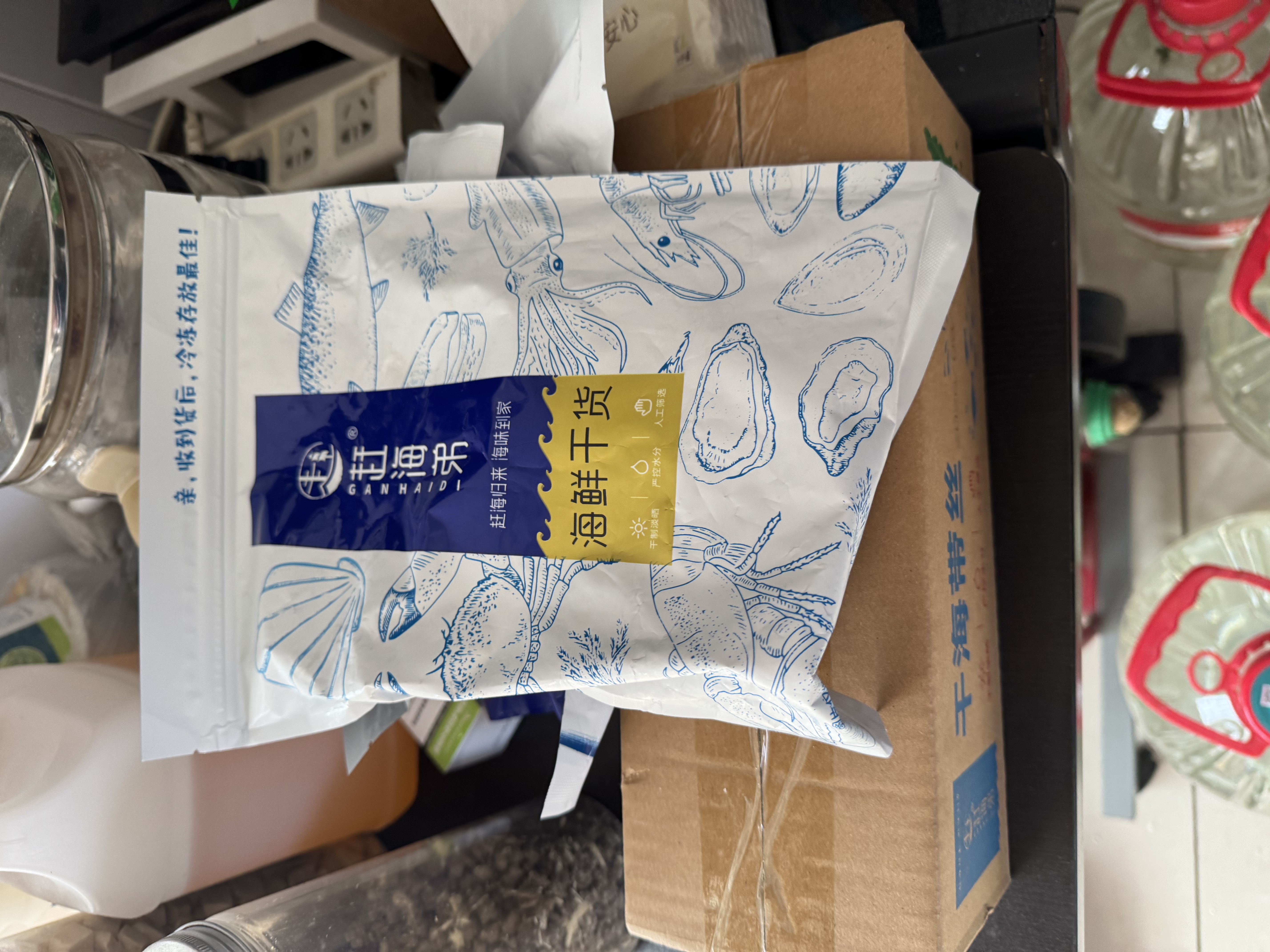 赶海弟 盐渍海带苗250g 火锅食材配菜 新鲜头茬嫩苗海带芽丝 南北干货 实拍图