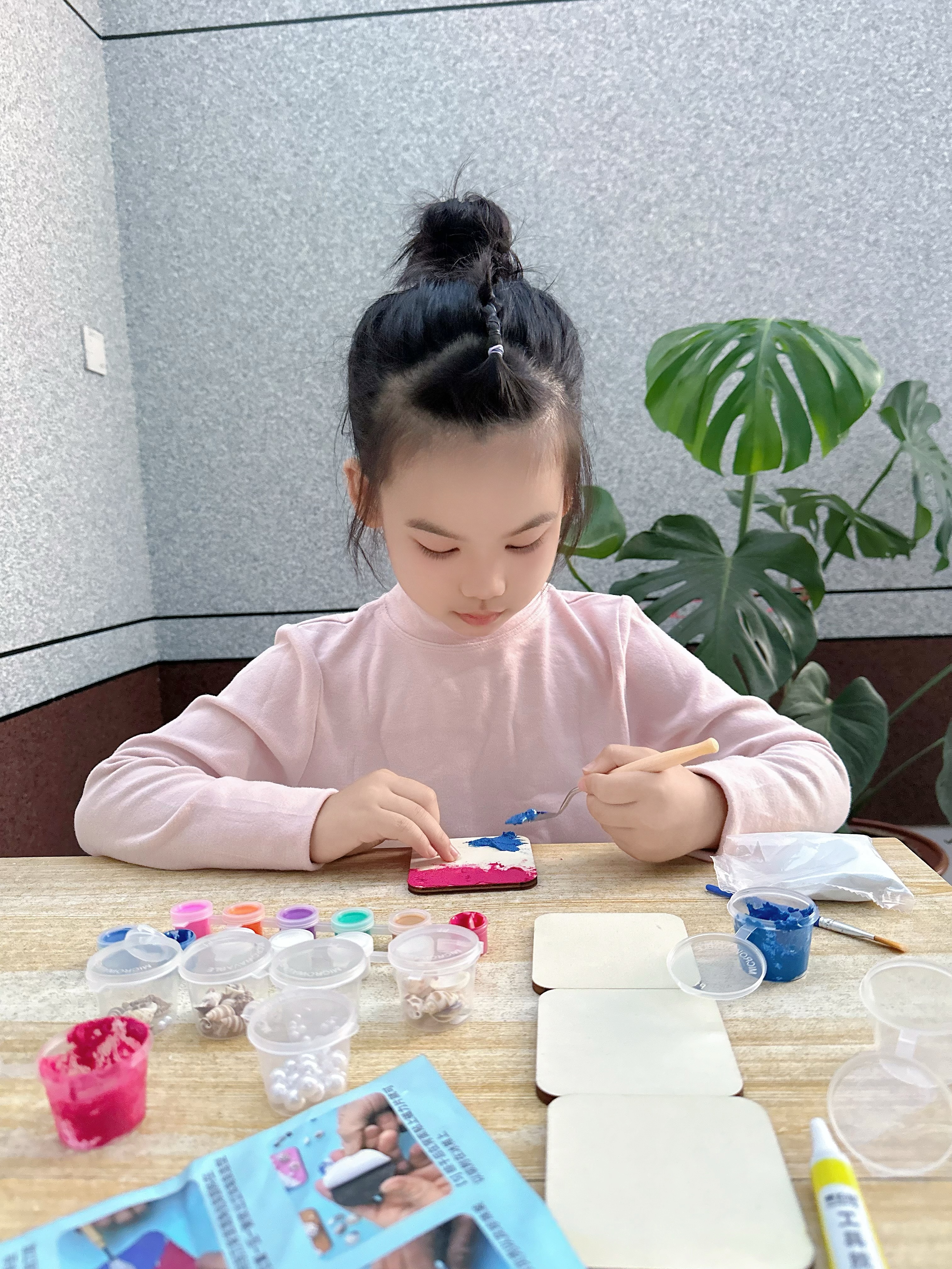 马丁兄弟肌理画冰箱贴贝壳手工diy材料包配件海洋滩制作儿童玩具石英砂画 实拍图