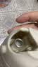 双枪油壶喷油壶 倒油喷油一体食用油玻璃油壶厨房家用不挂油 奶油白 实拍图