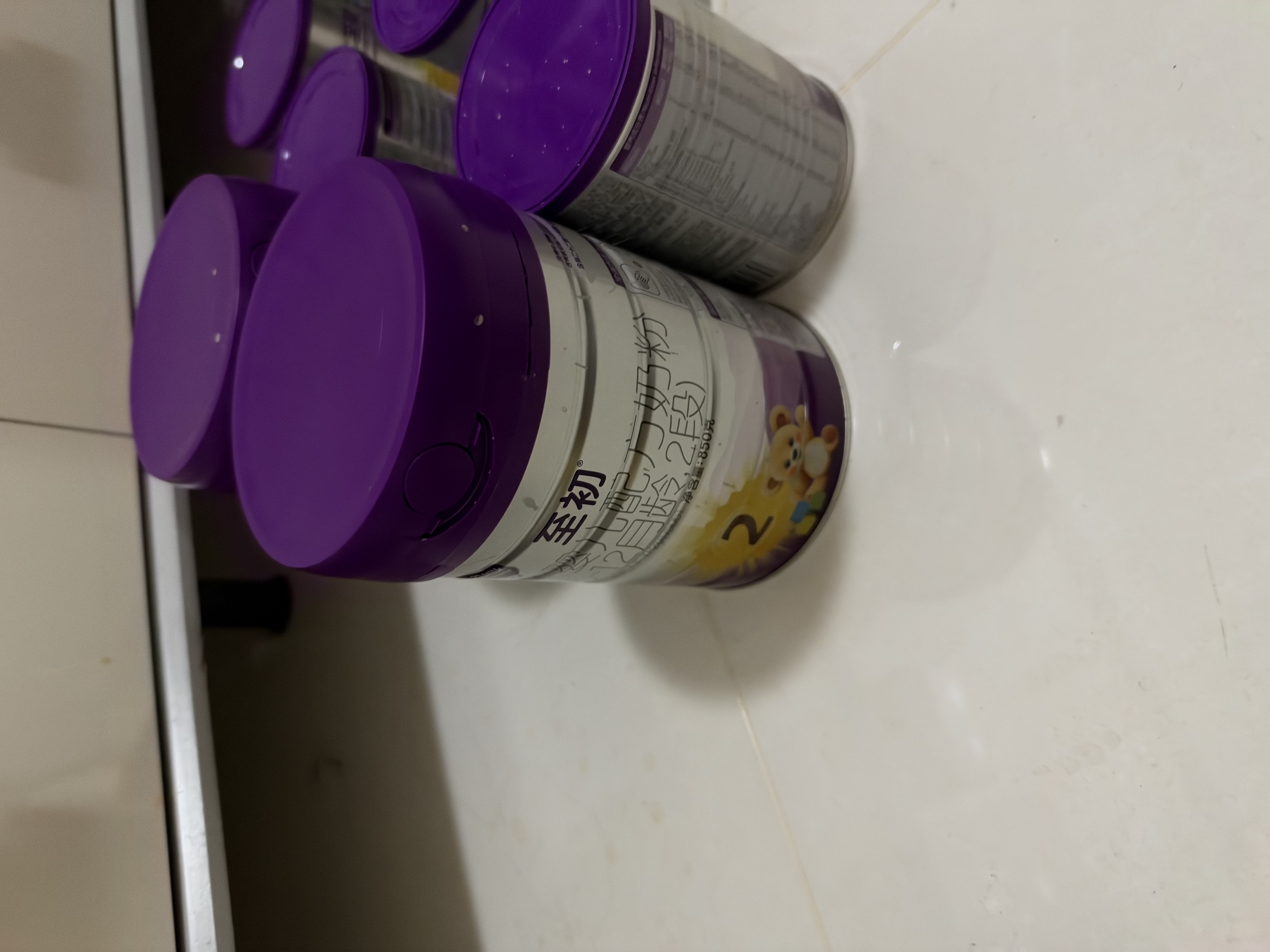 a2至初 较大婴儿配方奶粉 2段奶粉（6-12月龄）850g*1 礼盒装 实拍图