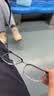 科洛德专业配近视眼镜可配度数男女防蓝光散光变色防雾眉线墨镜半框纯钛 A款钛合金镜框-黑银色 配科洛德1.56-防蓝光镜片[0-300度]「热卖」 实拍图