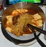 海底捞自热火锅 方便速食免煮速食露营出游零食 麻辣嫩牛火锅435g 实拍图