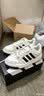 adidas ENTRAP美式校园风运动鞋少年感复古篮球风板鞋阿迪达斯 白色/矾土棕/黑色   41 实拍图