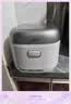 美的（Midea）小碧玉MAX电饭煲家用小型2-3-4人0涂层电饭锅3升316L不锈钢内胆多功能无涂层低糖沥米饭RE362LS 实拍图