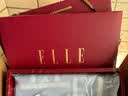 ELLE【礼盒装】100%羊毛围巾女士双面秋冬加厚保暖披肩围脖礼物送女友 实拍图