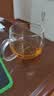 富光花茶杯透明茶杯内胆茶水分离杯办公室玻璃杯子水杯350ml 实拍图