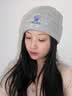 卡尔美（KELME）帽子男女秋冬季保暖户外滑雪毛线帽冷帽针织帽骑行防寒运动护耳帽 实拍图
