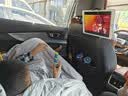 毕亚兹车载平板支架后排ipad汽车座椅后座伸缩手机支架多功能车内专用 实拍图