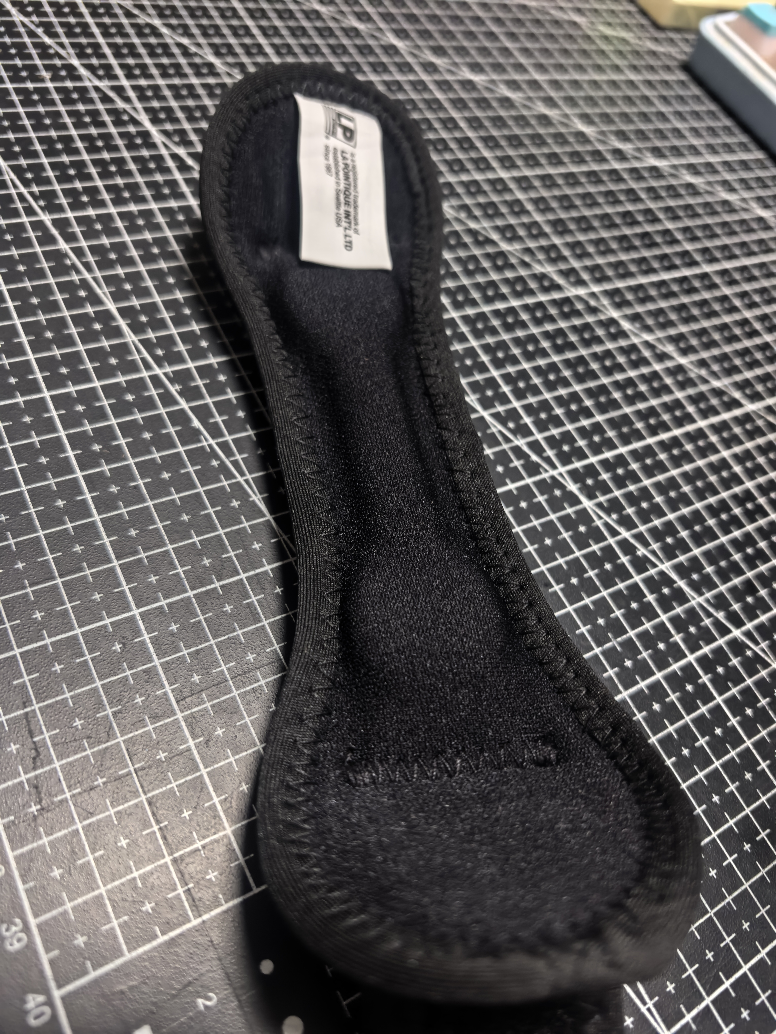LP护膝髌骨带专业轻量透气髌腱稳定加压带运动员专用 781CN黑色均码 实拍图