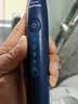 飞利浦（PHILIPS）声波电动牙刷 钻石3系 5倍洁齿5种模式 洁净亮白2刷头 送男士/女友 HX5181/02蓝 实拍图