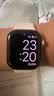 Apple/苹果/苹果 Watch Series 12 智能手表GPS款42毫米浅金色铝金属表壳沙砾色运动型表带M/L MJF24CH/B 实拍图