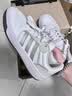 adidas ENTRAP美式校园风运动鞋少年感复古篮球风板鞋阿迪达斯   白色/金属暗银   41 实拍图