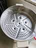 美的（Midea）电炒锅 电煮锅 电火锅 电蒸锅 家用多功能蒸煮炒菜 一体电热锅 4L多用途 HGE2811B 配蒸笼木铲 实拍图