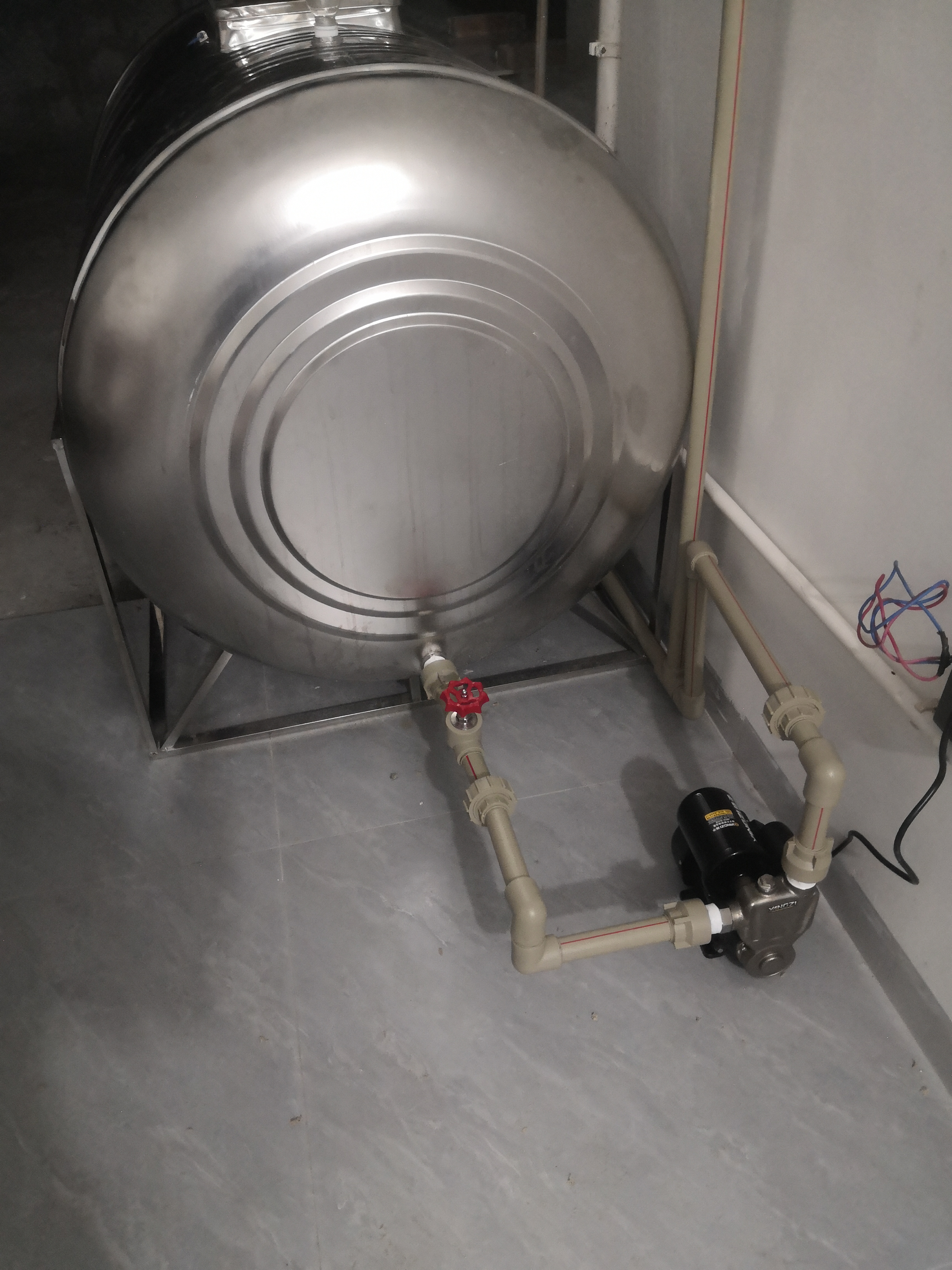 扬子不锈钢增压泵家用全自动热水器增压泵自来水全屋自吸泵太阳能抽水 不锈钢全自动自吸泵380W 实拍图
