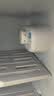 志高（CHIGO）小冰箱迷你小型家用冷藏冷冻两用宿舍出租房用双门办公室电冰箱节能省电 【一级能效】76L银色【全国联保丨节能省电】 实拍图