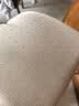 网易严选93%天然乳胶坐垫 办公室坐垫美臀垫 亚麻灰 40*40*6cm 节日礼物 实拍图