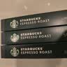 星巴克（Starbucks）胶囊咖啡 意式浓缩重烘黑咖啡 5.5g×10颗 适配Nespresso胶囊机 实拍图