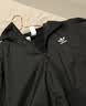 adidas复古风休闲梭织立领夹克早秋外套男女阿迪达斯官方三叶草   深灰   M 实拍图