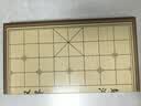 得力（deli）中国象棋套装折叠防水棋盘儿童小学生益智娱乐原木象棋开学礼物 实拍图