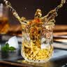 青苹果洋酒杯威士忌酒杯220ml*6只玻璃水杯茶杯饮料杯饭店会所待客 实拍图