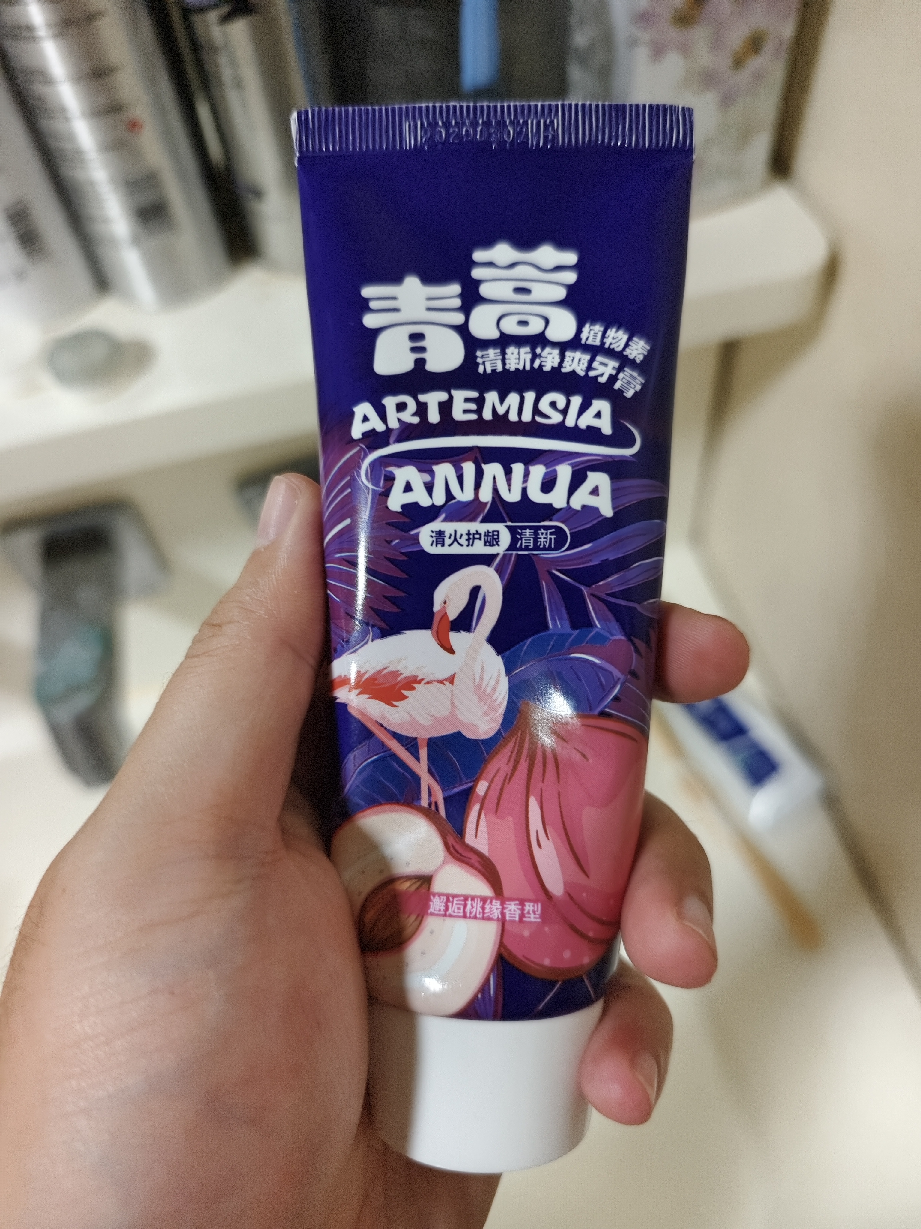 两面针（LMZ）青蒿植物护龈牙膏 清新口气 健白抗敏 5支600g 国货老牌家庭装 实拍图