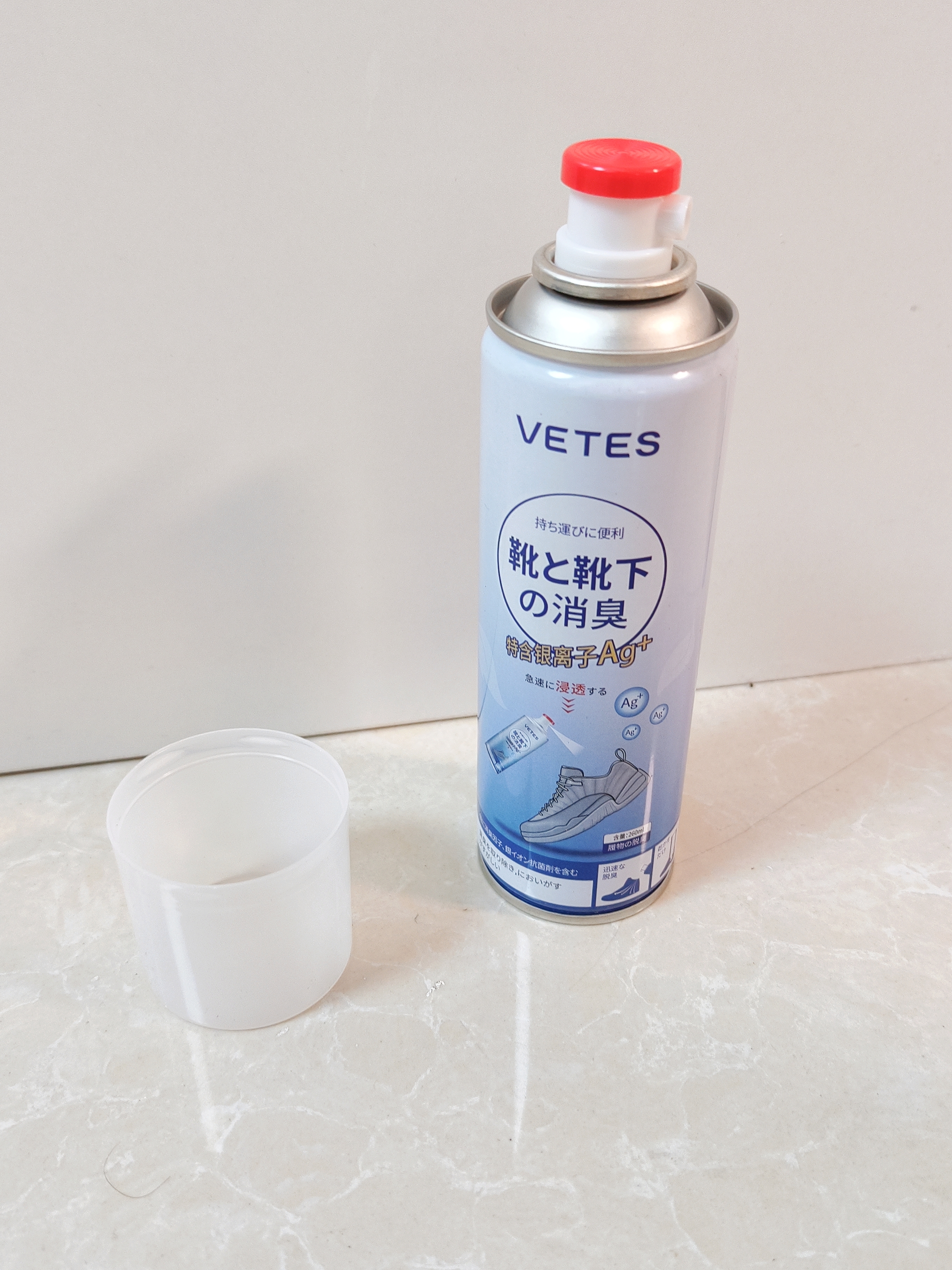 维特丝鞋子除臭杀菌喷雾银离子杀菌去脚臭防脚气真菌球鞋袜柜除臭剂清新 实拍图