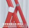 肯泰梯子家用折叠人字梯加粗加厚楼梯室内步梯登高梯四步爬梯凳F3-NB4 实拍图