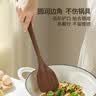 述屋说煎铲金标乌檀木铲 不粘锅炒菜铲专用木锅铲子炒菜家用耐高温防烫 实拍图