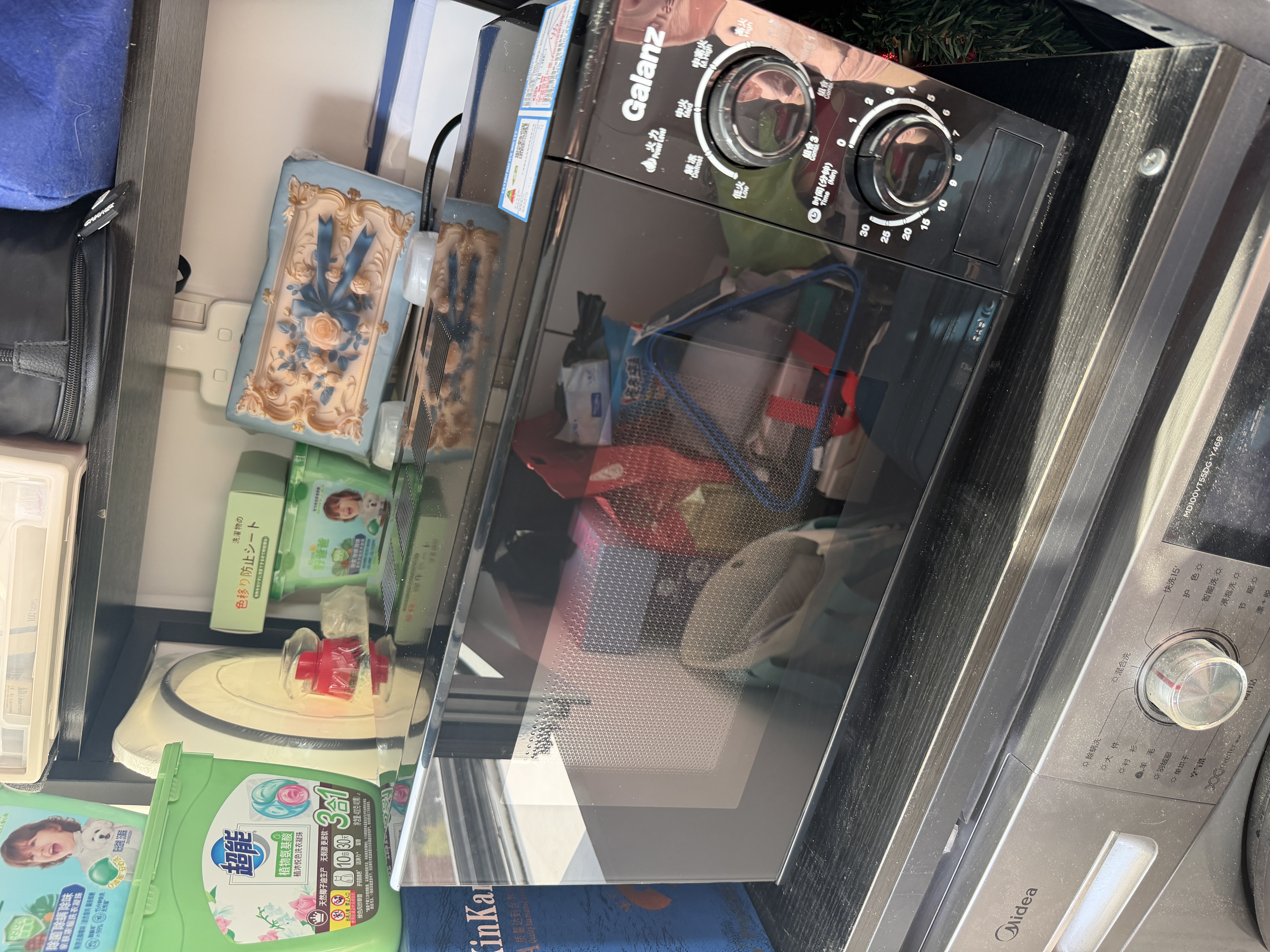格兰仕（Galanz）微波炉烤箱一体机 家用小型20升 光波平板加热 双旋钮简易烧烤光波炉 易清洁XB2 ZSW0同款 实拍图