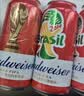 百威【梅西同款】经典红罐啤酒450ml*18罐整箱装京东自营 实拍图