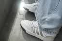 adidas ENTRAP美式校园风运动鞋少年感复古篮球风板鞋阿迪达斯   白色/金属暗银   36 实拍图