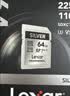 雷克沙（Lexar）64GB SD存储卡 U3 V30 佳能索尼富士尼康相机高速SD卡 读225MB/s 写110MB/s 4K超清录制 SD银卡 实拍图