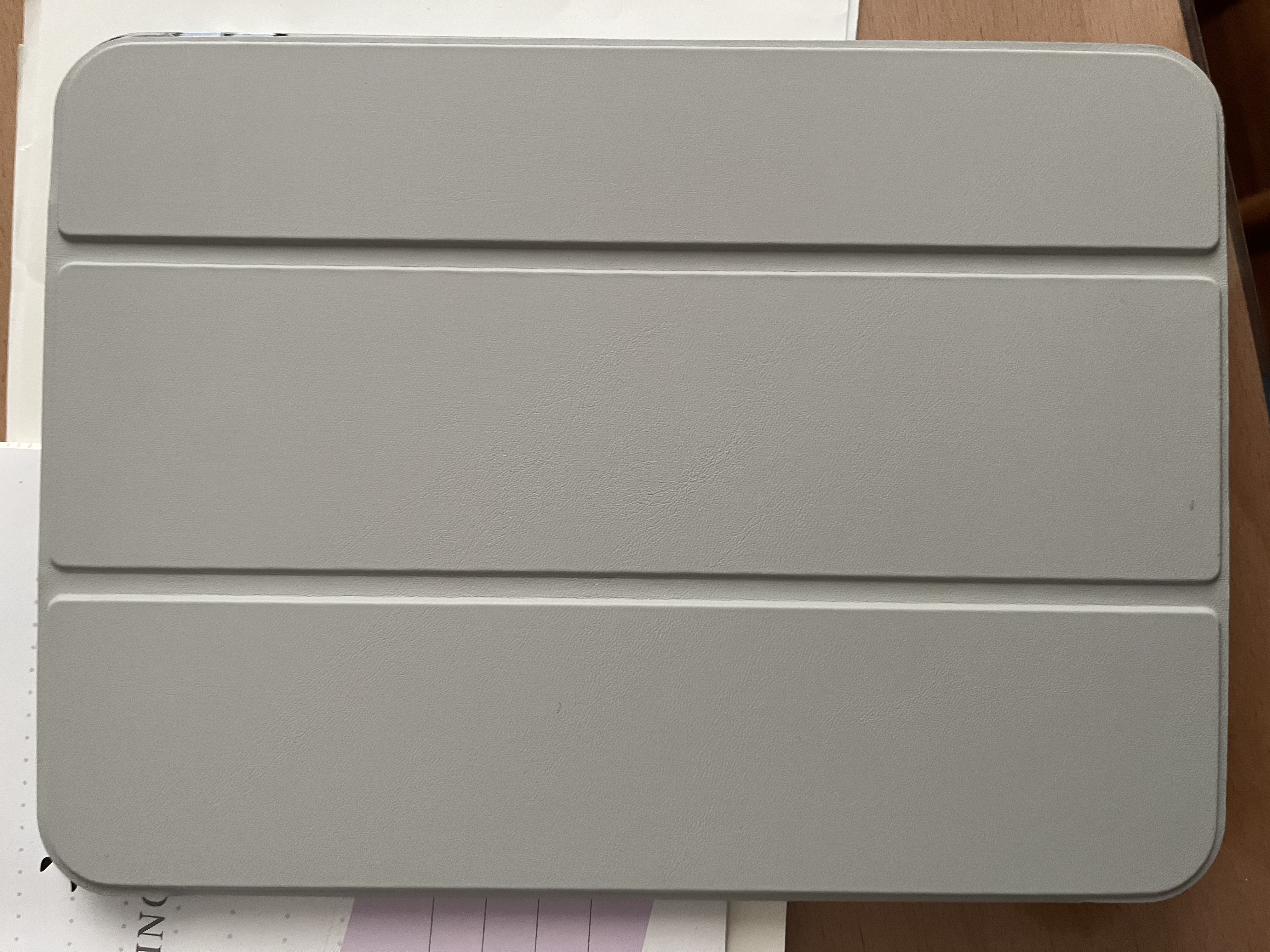 绿联适用iPad11保护壳2025款11英寸A16芯片通用ipad10第十代苹果平板保护套磨砂支架轻薄防弯白灰色 实拍图