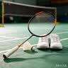 李宁（LI-NING）羽毛球拍新色雷霆小钢炮全碳素碳单拍浅烟粉4U已穿线 AYPW011-40 实拍图