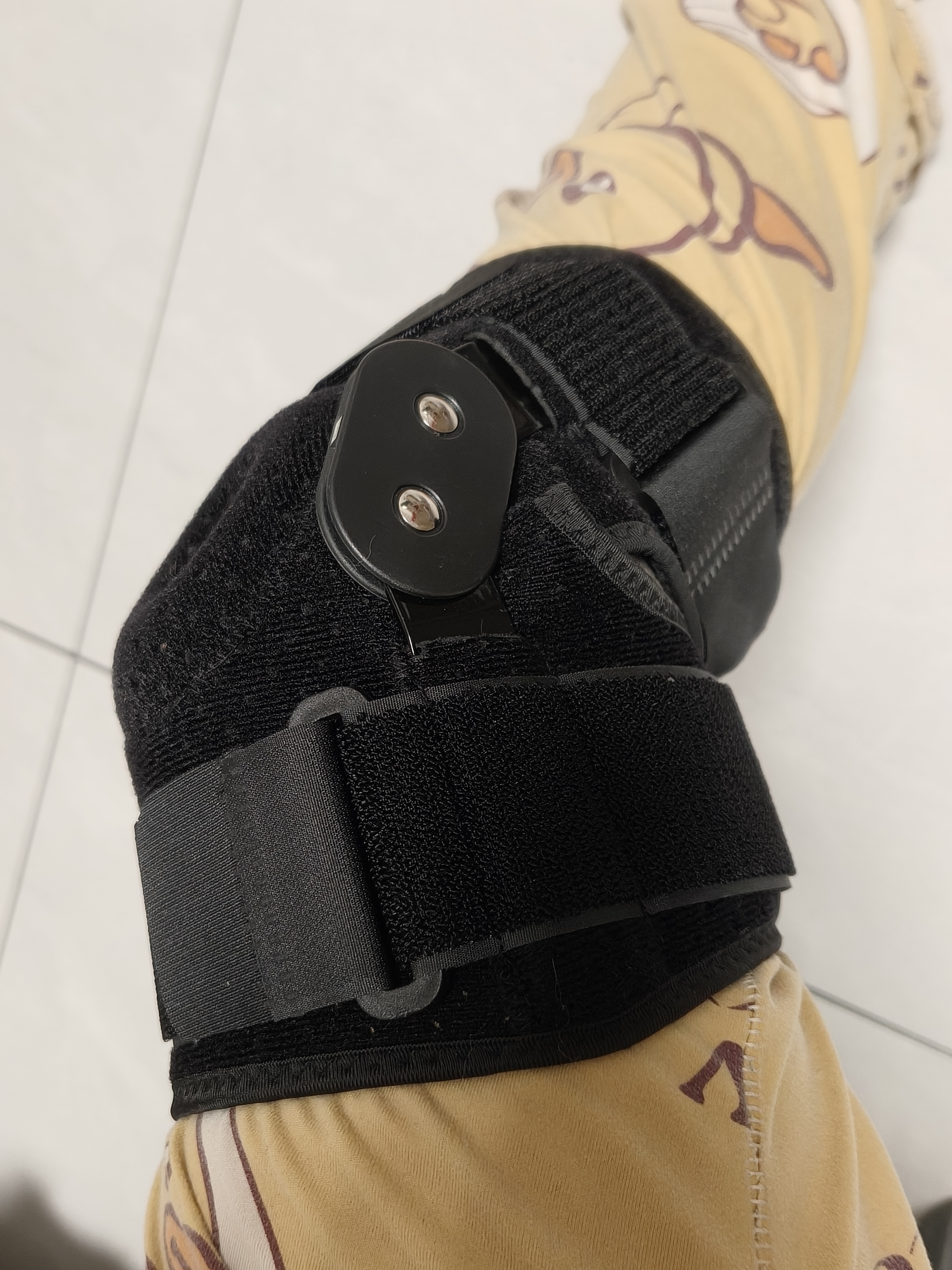 藤田制药医用护膝保暖关节炎半月板损伤关节固定支具男女士专用关节炎1只 实拍图