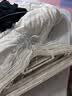 防滑加厚衣架一体白家用挂衣整理师无痕晾晒衣服架子干湿两用衣挂 一体白无痕加厚衣架 【30个】 实拍图