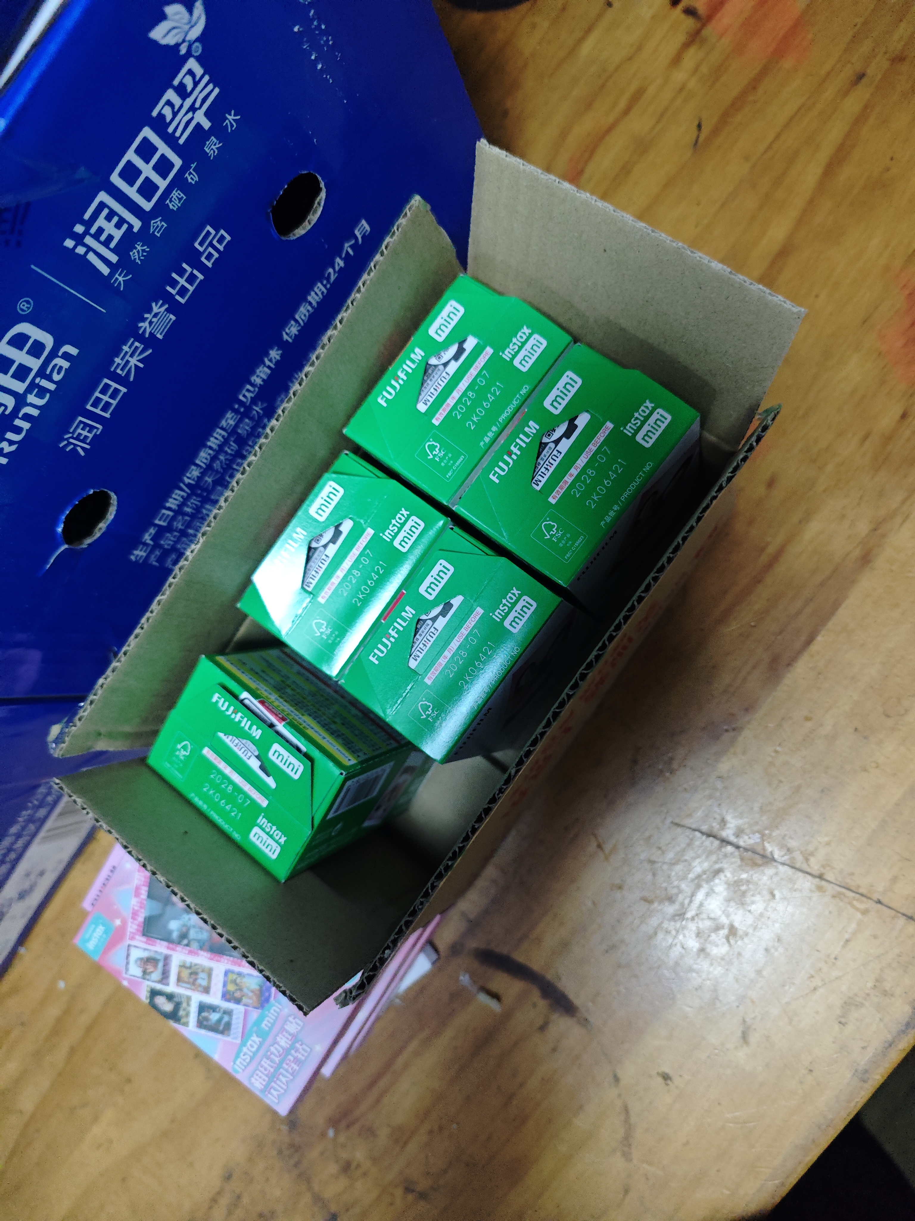 INSTAX富士instax立拍立得 mini相纸 白边双包20张(适用miniSE/11/12/40/90/LiPlay/EVO/Link3) 实拍图